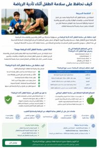 كيف نحافظ على سلامة الطفل أثناء تأدية الرياضة