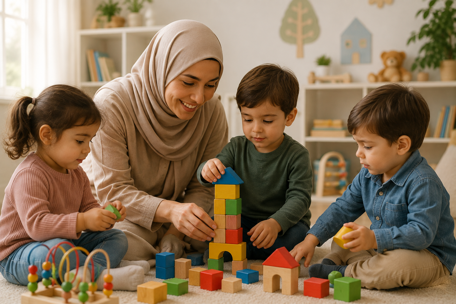 مفهوم رعاية الطفولة - معهد وجهة للتدريب