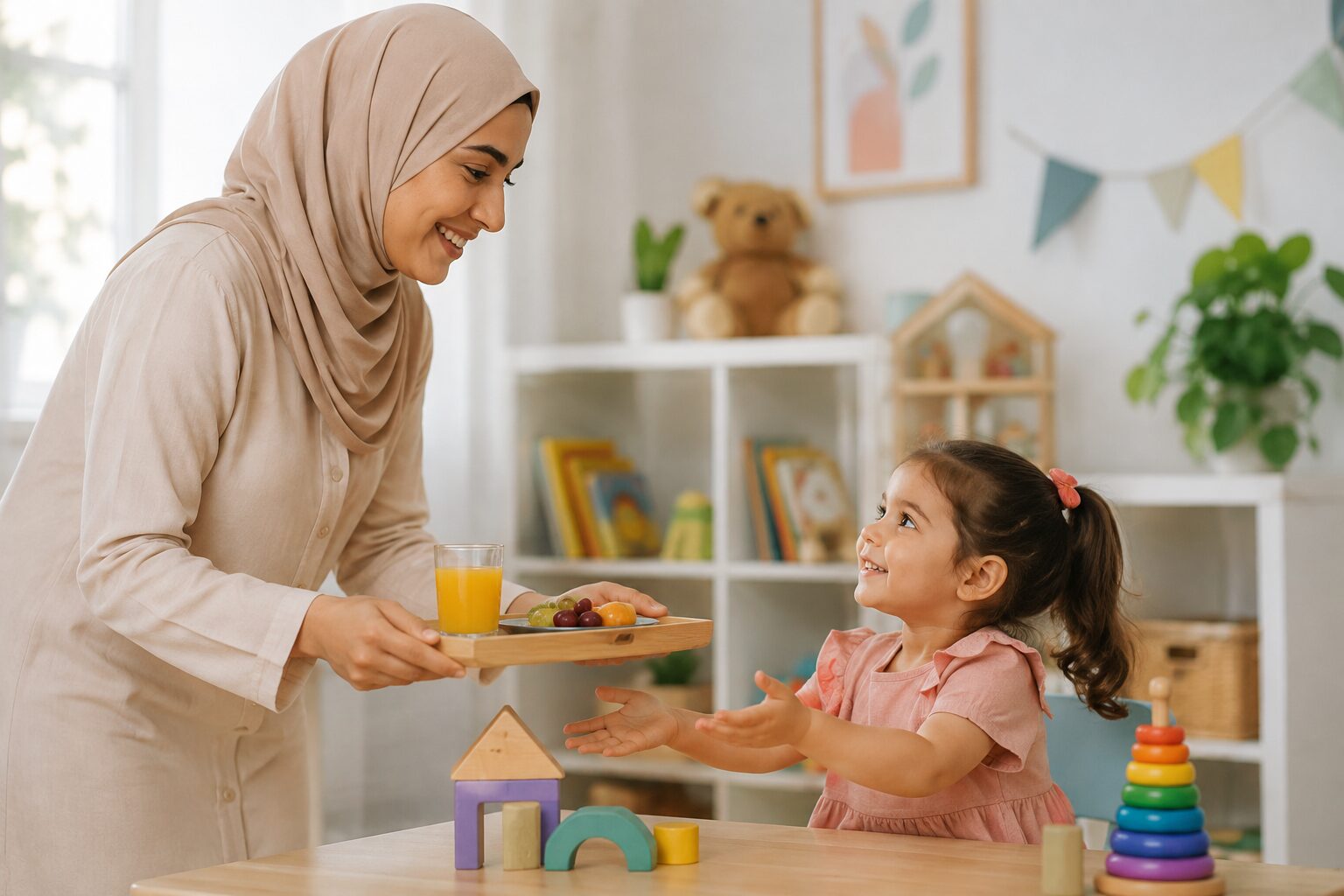 مقدمات رعايه ضيافه الطفل​ - معهد وجهة للتدريب
